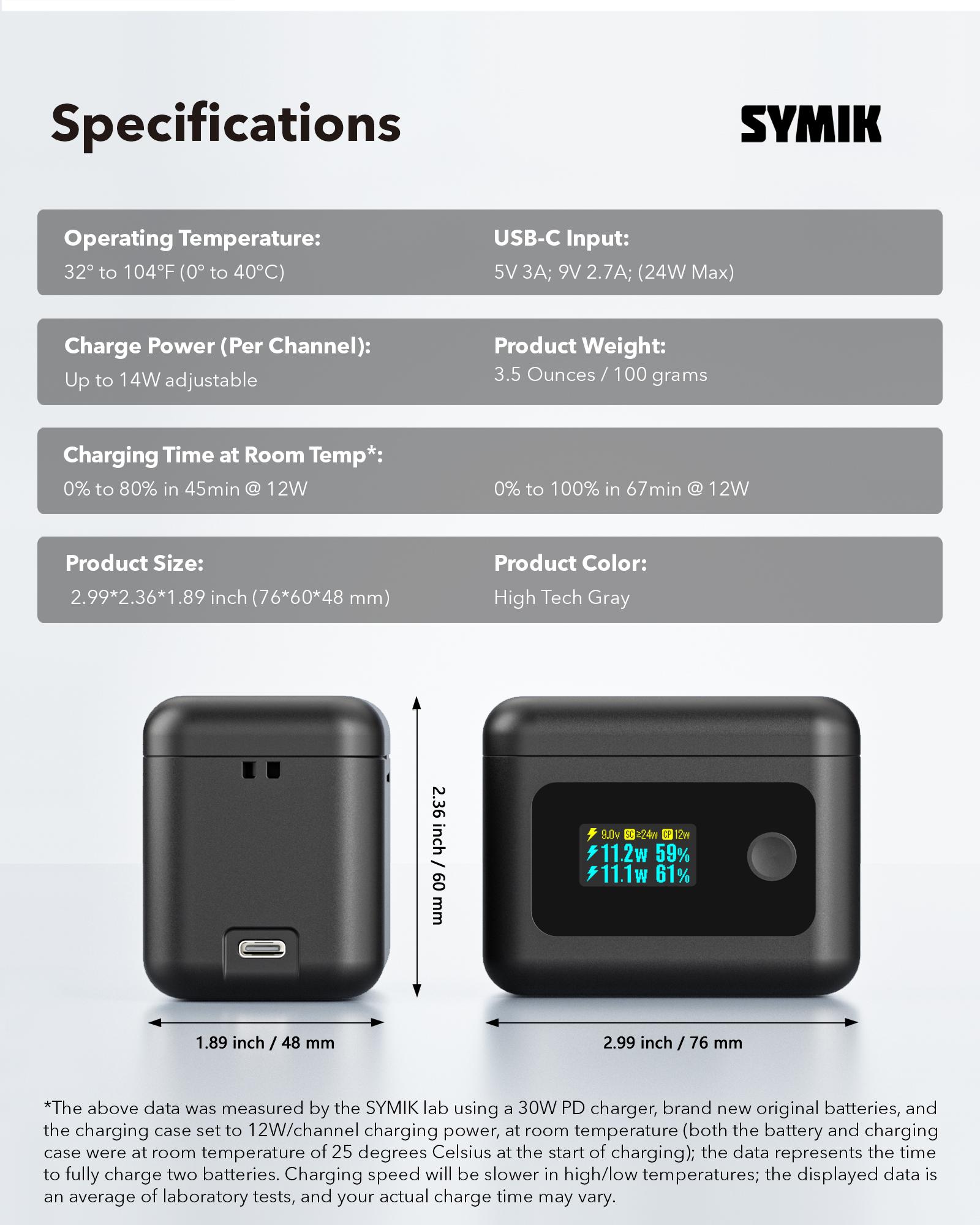 

Accessories for Insta360 X5 Charging Battery Fast Charge Hub Case Dual Channel Charger for Insta360 X5 Accessories