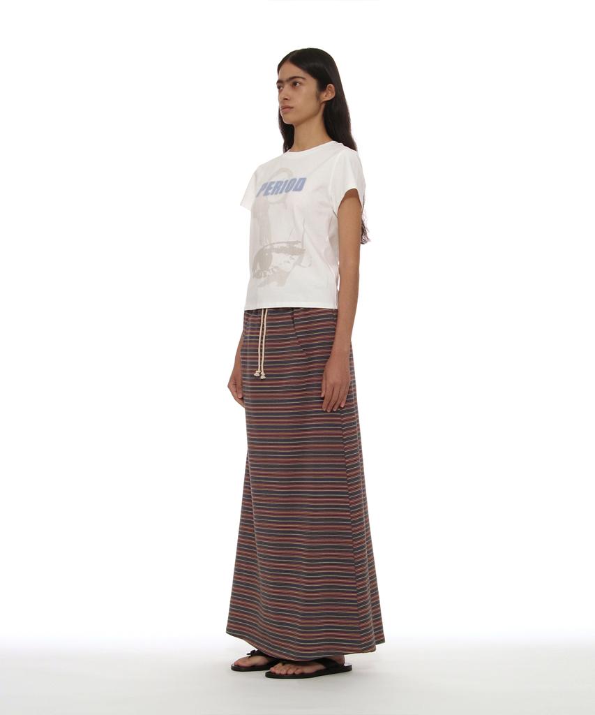 PARTIMENTO WOMEN Period Printed Tee_White
