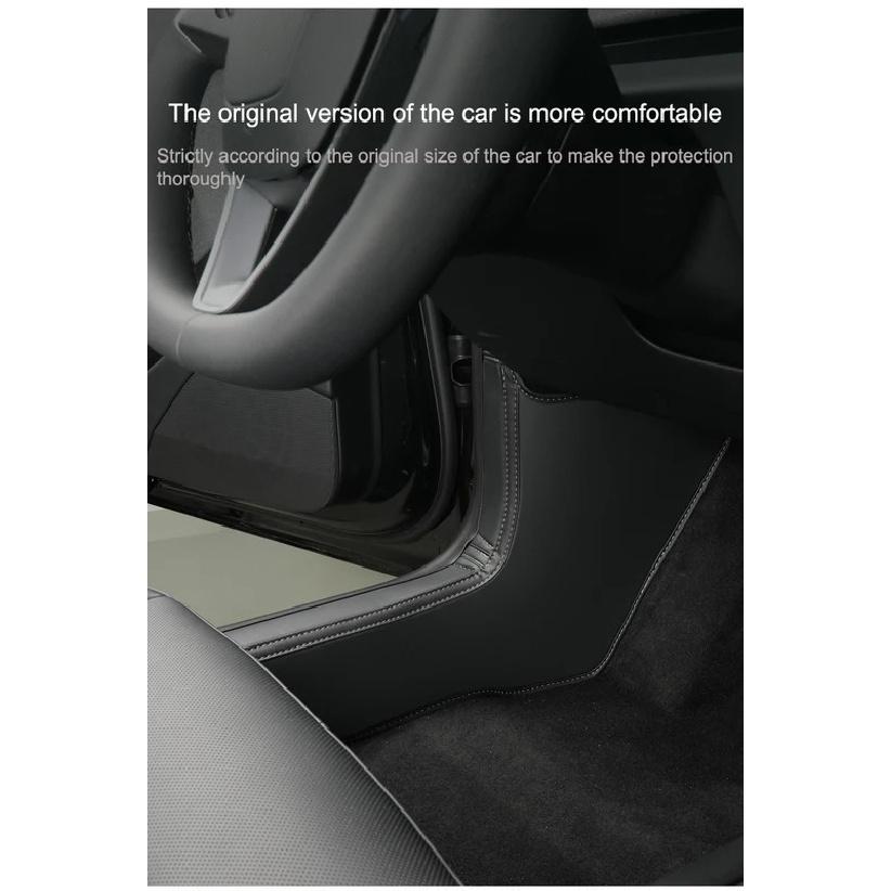 For Tesla Model 3 Highland Door Sill Protection Cover Mat Model 3+ Door Threshold Protect Anti-kick Pad Non-destructive Install