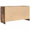 TV Cabinet Smoked Oak 100 x 35 x 54 cm Particleboard