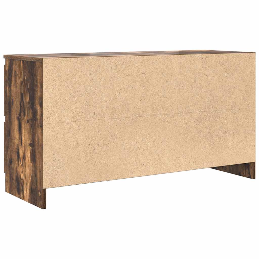 TV Cabinet Smoked Oak 100 x 35 x 54 cm Particleboard
