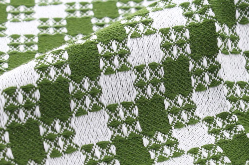 Kusunokibashi Monori Handkerchief Suss Waffle 25 X Towel, Wataoto, Pattern, Green, Approx. 25cm, 1-65610-86-G