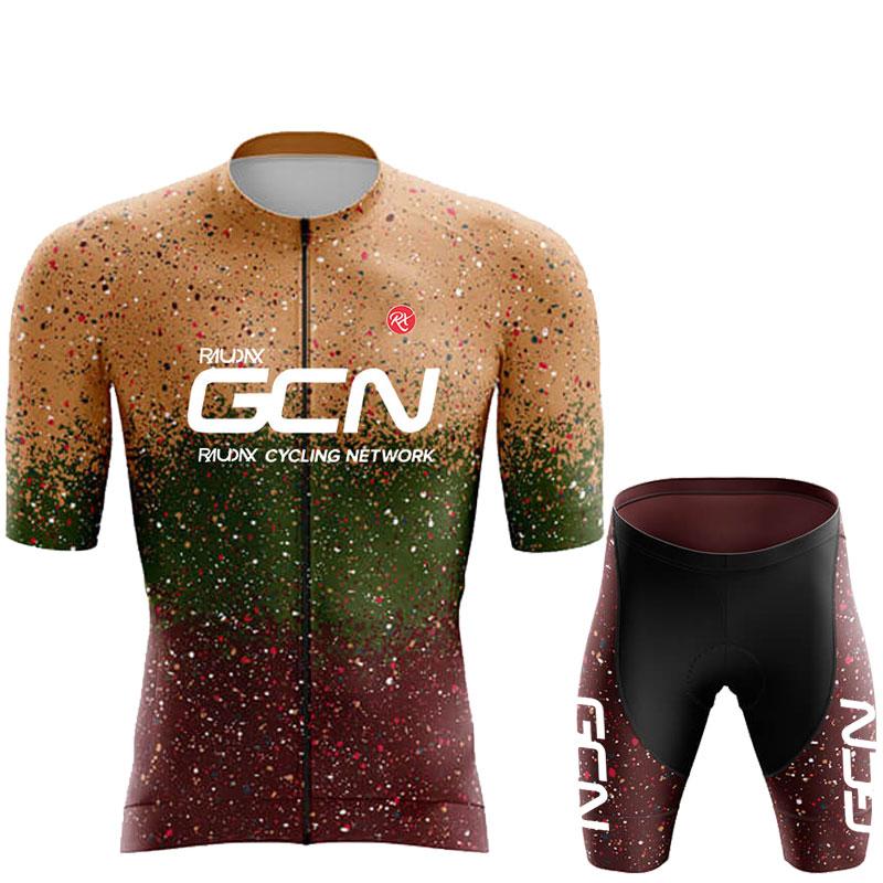 Radtrikot 2025 Herren Sommer Anti-UV Radanzug Atmungsaktiv Rennsport Mtb Fahrrad Sportbekleidung Radbekleidung