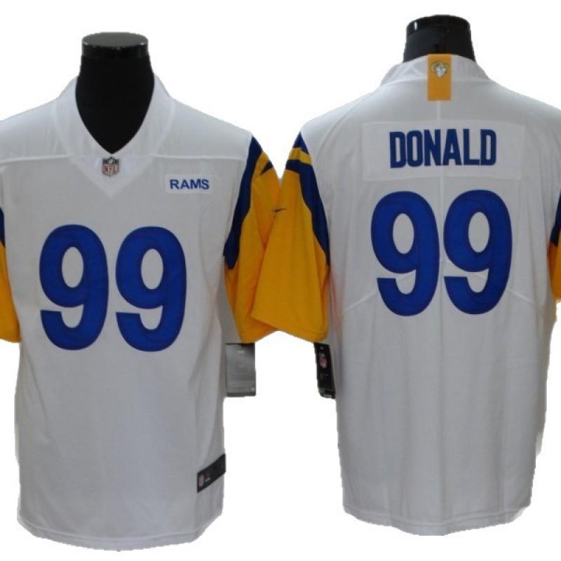 2026 NFL Rams Second Generation Embroidered Short Sleeve Jersey Football Game Shirt
