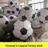 Großer verdickter PVC aufblasbarer Strandball für Outdoor-Aktivitäten und Kindergartenspiele - Extra großes Volleyball-Design