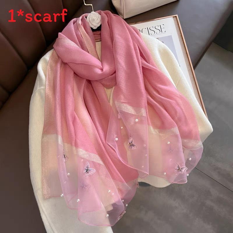 Foulard in Seta Ispirato alle Farfalle con Stile Elegante per Accessori Moda Primavera Estate