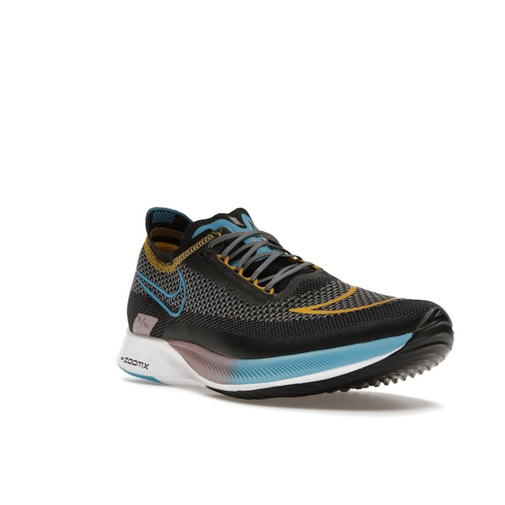 Nike ZoomX Streakfly Dark Sulphur Chlorine Blue Men Sneakers Black White DV1034-010