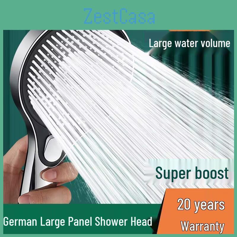 Boost Head Threespeed Highoutput Shower For Enhanced Pressure