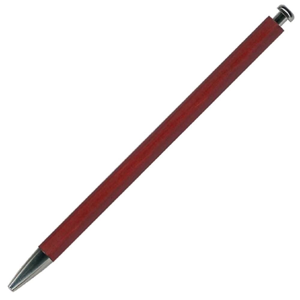 Hokusei Pencil Mechanical Pencil for Vermilion Pencil, Urushi-coated Adults, OTP-1500UR-V
