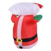 3.3FT Inflatable Father Xmas Lean Out From Window IP44 Water Proof Blow Up Xmas Decoration for Home Holiday Party US
