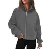Women's Solid-color Fashionable Long-sleeved Top Coat