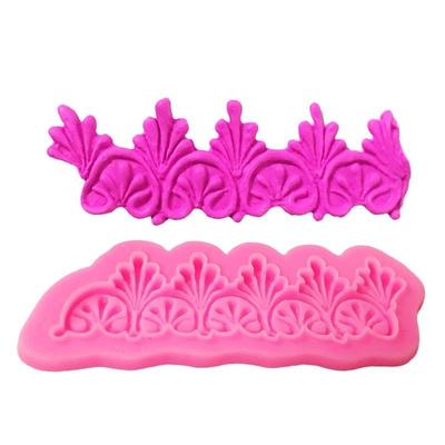 Silikonform DIY Spitzenformen Backen Gebäck Süßwaren Kuchen Schokoladenform Kuchendekorationswerkzeuge