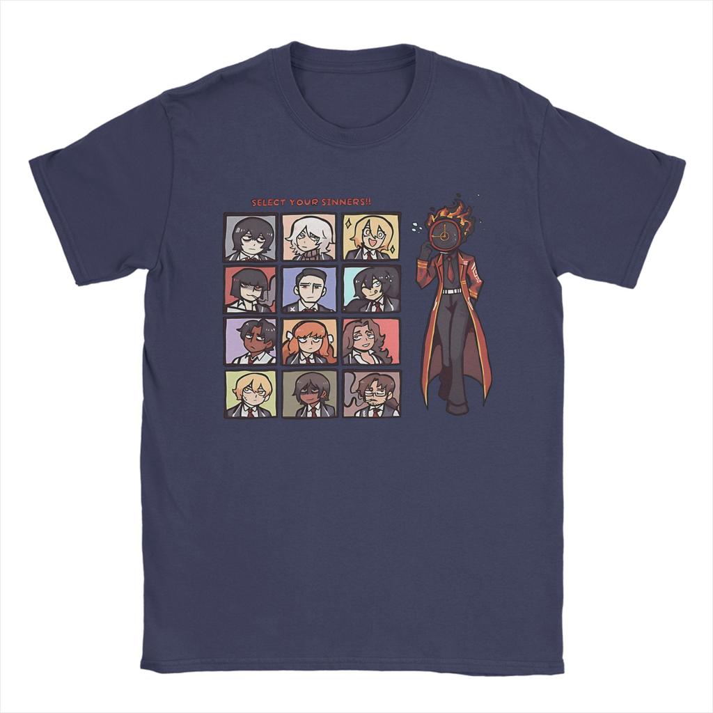 Limbus Company Video game New Arrival T Shirts for Unisex Women Cotton Tee Shirt Clothing