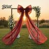 Extra Large Bows Christmas Tree Styling Inch 79x20 for Event Giant Bow Topper Oversized Tulle Decorative Special Occasions Ornament