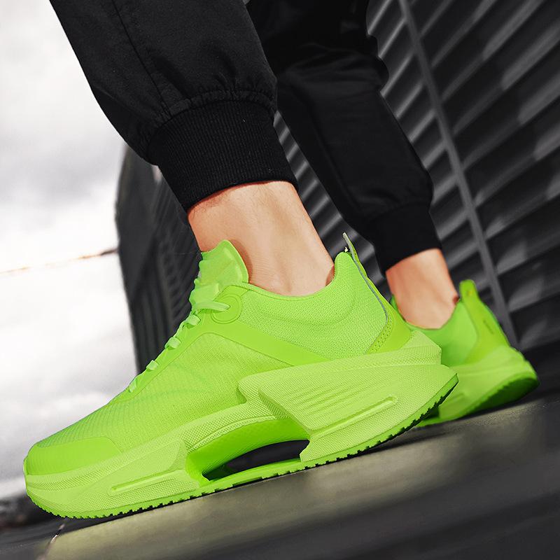 New professional running shoes for men and women, the same shock-absorbing ultra-light jogging breathable youth running shoes