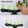 Luminous Electric Suspended Target Children's Shooting Competition Soft Elastic Sponge Toy Gun Set Outdoor Sports Toy Gift