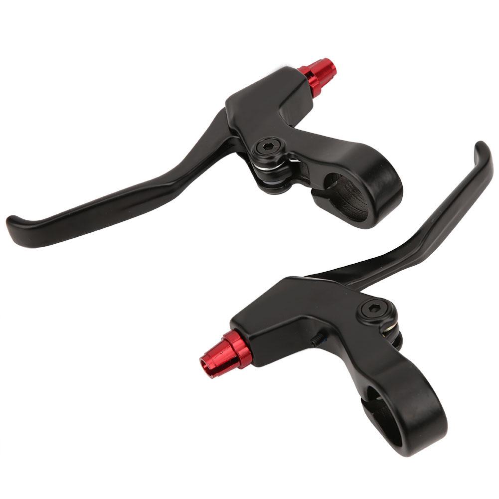 MEROCA Stop Aluminium Rower Górski Rower Składany Przedłużona Dźwignia Hamulca Akcesorium Rowerowe niebieski czarny