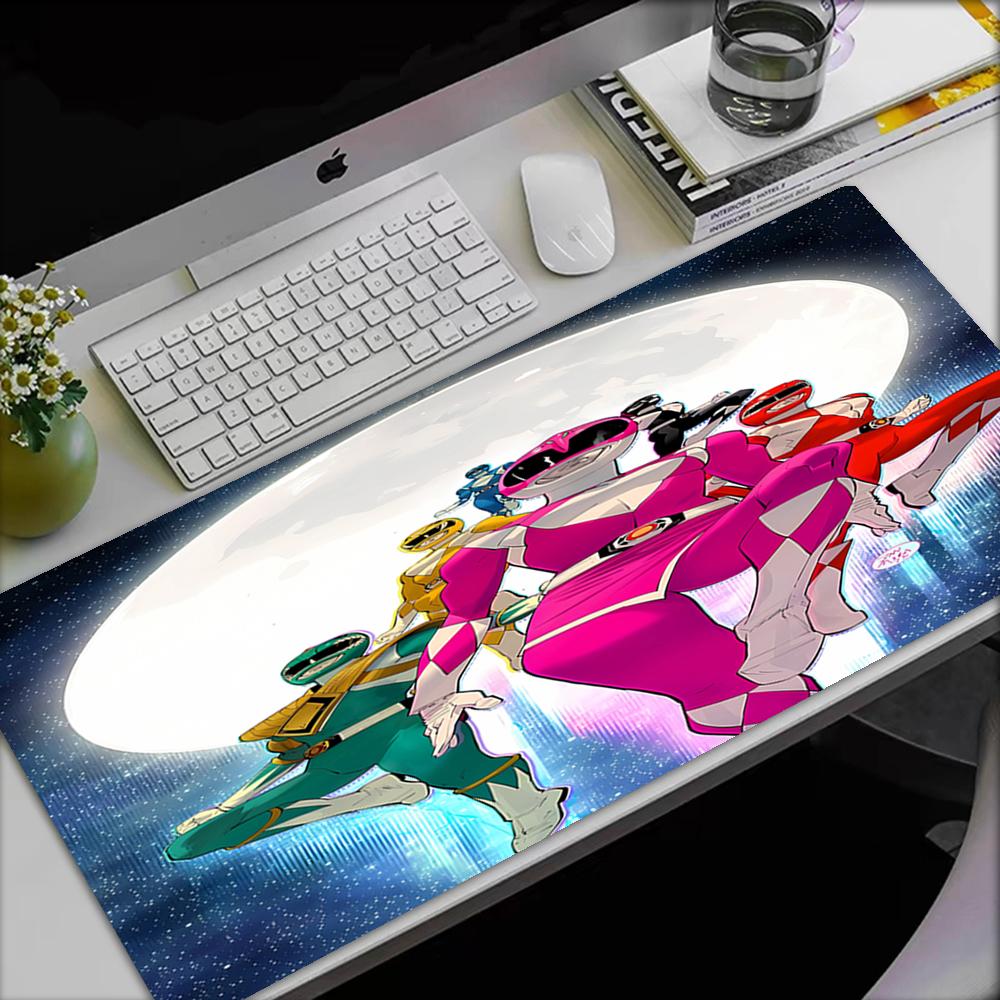 Mighty Morphin Theme Mouse Pad, Non Slip Rubber Base, Multifunctional Office & Home Decor, Perfect for Workspace Personalization.