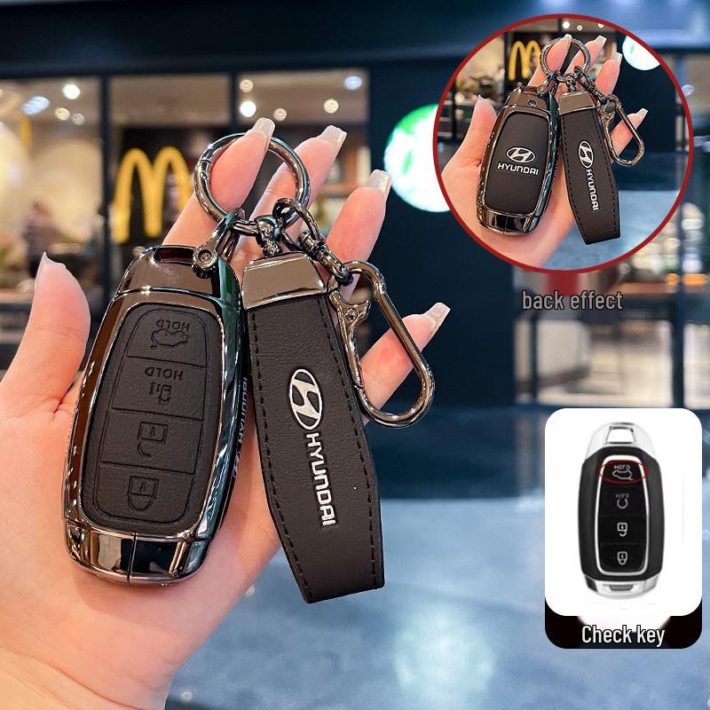 Kompatible Schlüsselhülle für Hyundai Modelle: Elantra, ix35, Coupe, Tucson, Mingtu, ix25 und Kona