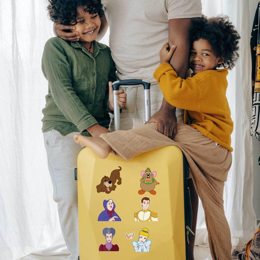 Charming Cm2303010 Cinderella Kids Anime Puzzle Diy Sticker Pack For Family Fun