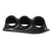52mm Carbon Fiber Dash Board Triple Gauge Pod Holder Replacement for Mitsubishi Lancer EVO 7th 8th 9th RHD 2001‑2007