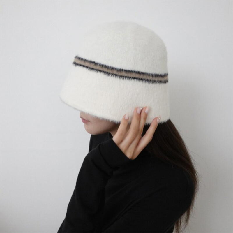 

Women s Angora Bucket Hat FW Hat C8589_Jinbeiji