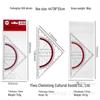 Multifunctional High-Precision Triangle & Protractor Ruler Set for Architectural, Engineering, Surveying, and Teaching.