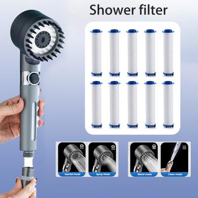 5/10/20 Stück Duschfilter, effiziente Filterung, einfache Installation, Badefilter für sauberere Wasserqualität, regelmäßiger Austausch