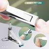 Nail Clipper Foldable Labor-Saving Anti-Slip Manicure Pedicure Professional Finger Toe Clippers for Adult