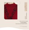 2025 New Autumn Women's High-Neck Knit Sweater for Middle-Aged Fashion