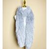 Womens Fuzzy Plush Scarf Knitted Furry Feather Long Scarf Collar Winter Warm Solid Color Scarves Shawl Wrap Streetwear