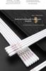 Anti-Slip Ceramic Chopsticks, Mold-Resistant, Easy to Clean, High Temp Resistant, Chinese Style, 10 Pairs