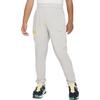 Nike Kids Letter Print Cuffed Knit Sports Pants Kids Bottoms Light-Gray FQ0706-012