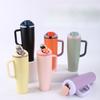 40oz Tumbler with Handle 304 Stainless Steel Vacuum Insulated Cup Portable Outdoor Sports Travel Thermal Mug