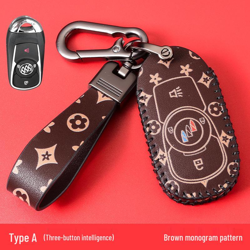 2024 Buick Key Cover for Excelle, Encore, Verano, GL8, GT, LaCrosse & Regal - High-End Model.