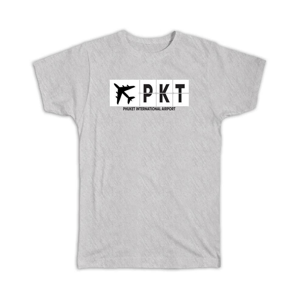 Gift T-Shirt : Phuket International Airport PKT Airline Travel Crew AIRPORT 4XL