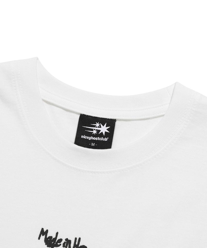 NICEGHOSTCLUB Tornado Logo Tee_White(Ng2Emut503A)