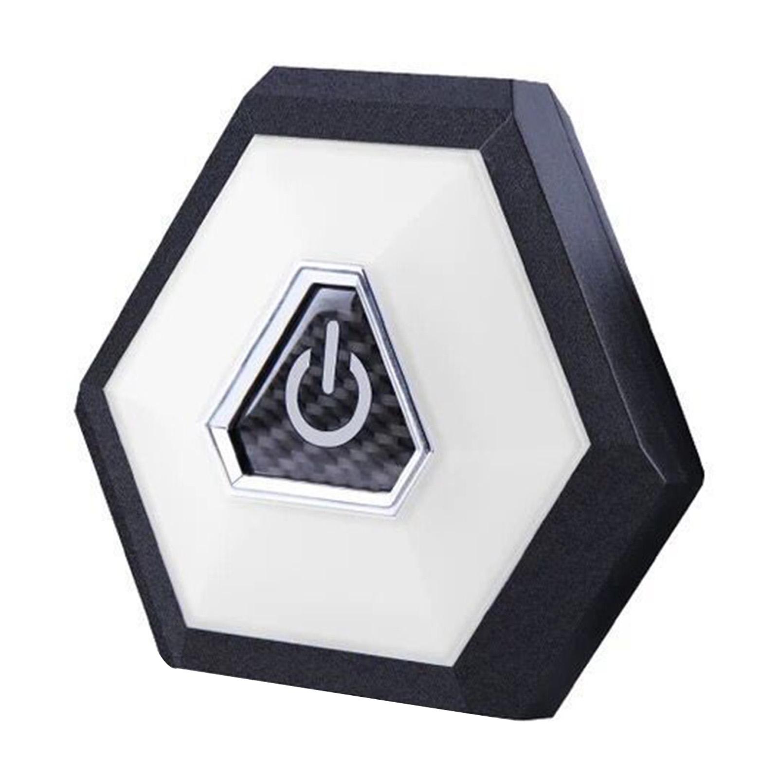 

Автомобильный потолочный светильник светодиодный перезаряжаемый внутренний пресс-светильник 10.5x9.2x1.2см автомобильное магнитное освещение для