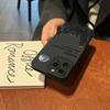 Custodia per Telefono Nera Stile Gotico con Labbra per iPhone 15 14 13 12 11 Pro Max XS X XR 7 8 Plus SE 2020 Mini Cover Morbida in Silicone Antiurto