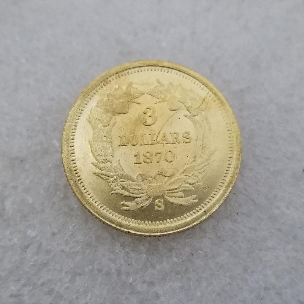 1870 USA Förenta Staterna Minnes Samlar Souvenir Mynt