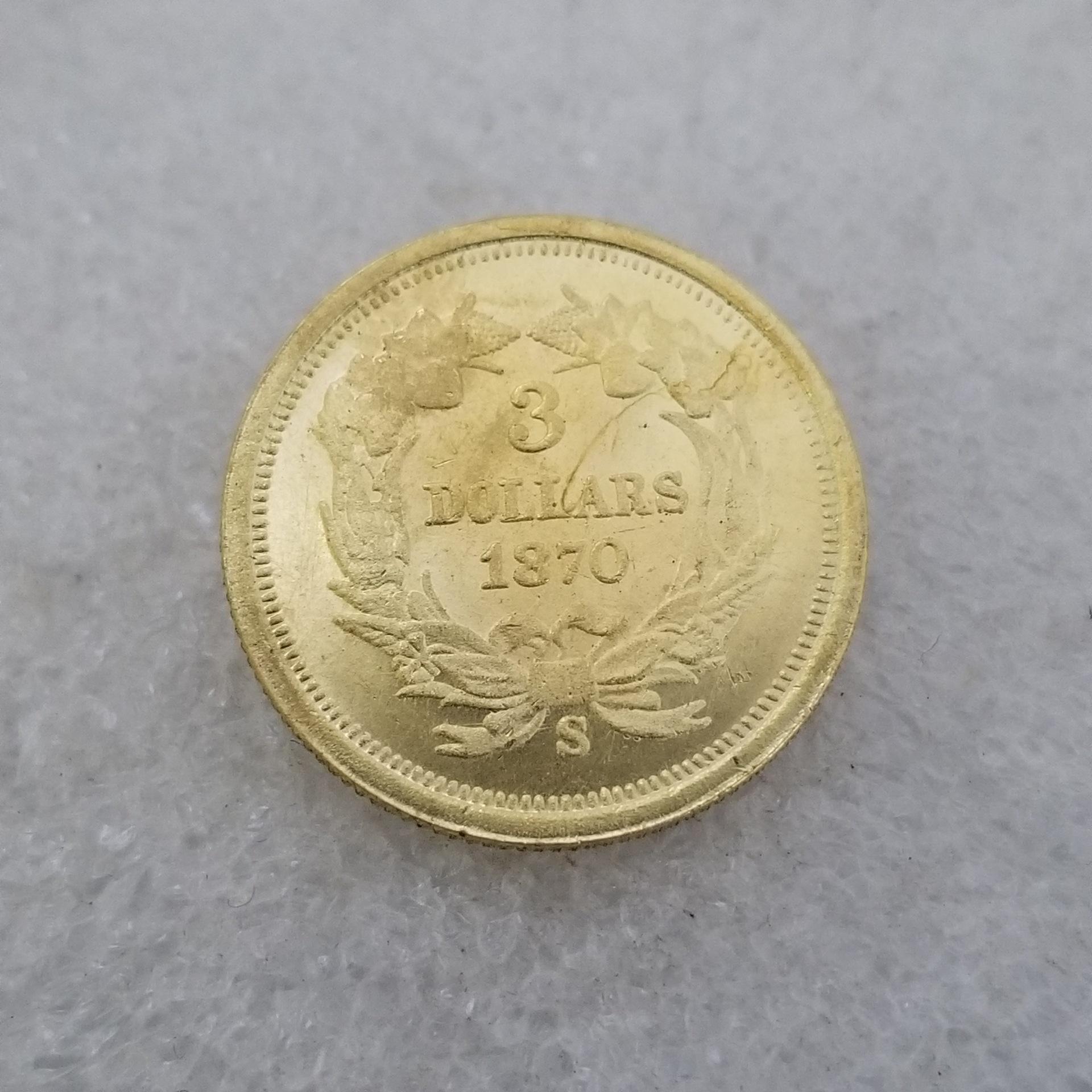 

1870 USA United States Commemorative Collectible Souvenirs Coins