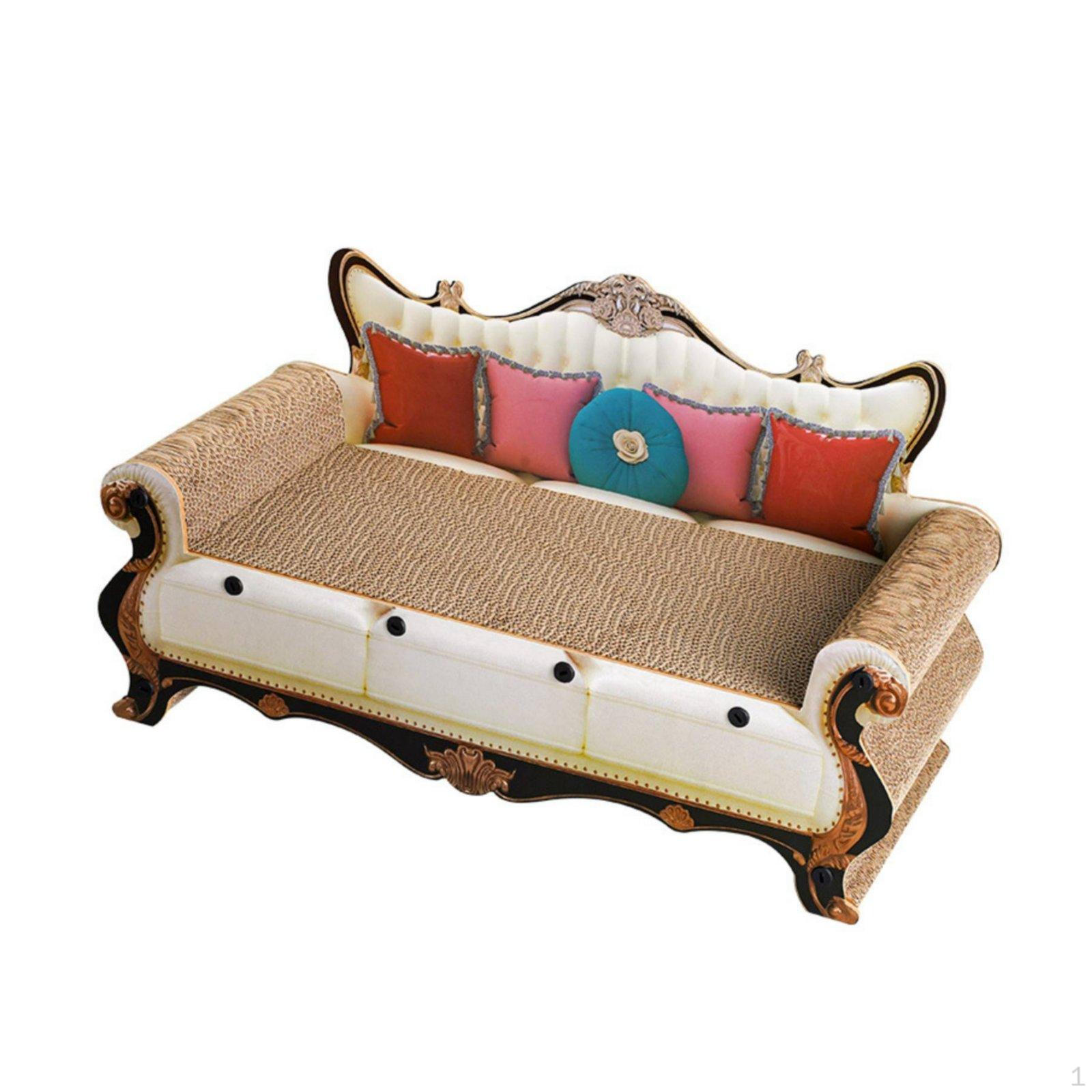 Cardboard Cat Scratcher Bed WearResistant Corrugated Lounge Low Dust