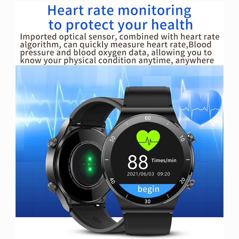 Buy S6 PRO Smart Watch with Step Counting Sleep Monitoring Heart Rate Blood  Pressure for Men at affordable prices — free shipping, real reviews with  photos — Joom