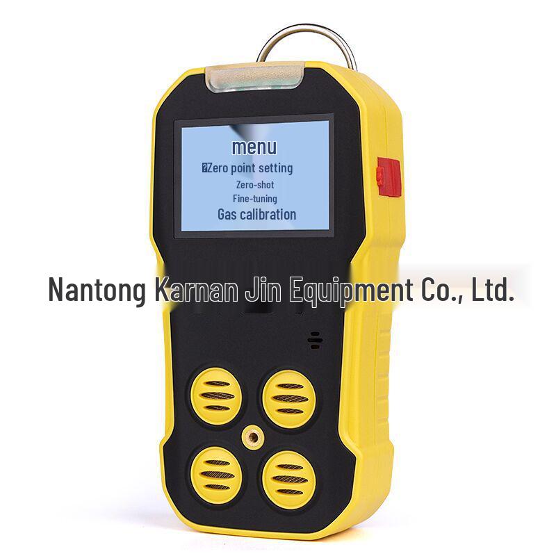 4-in-1 Gas Detector: Oxygen, Hydrogen Sulfide, Carbon Monoxide, Flammable Gases