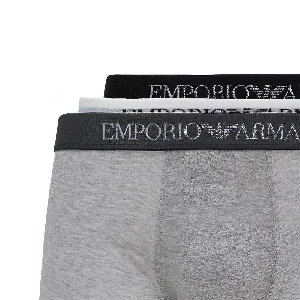 EMPORIO ARMANI Underpants Men's 3 Pack (Unisex) Boxer Briefs 111610 CC722 12460