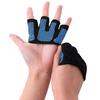 1 Pair Yoga Fitness Gloves Lightweight Breathable Anti-slip Elastic Sweat Absorption Weightlifting Sports Half-finger Workout Gloves