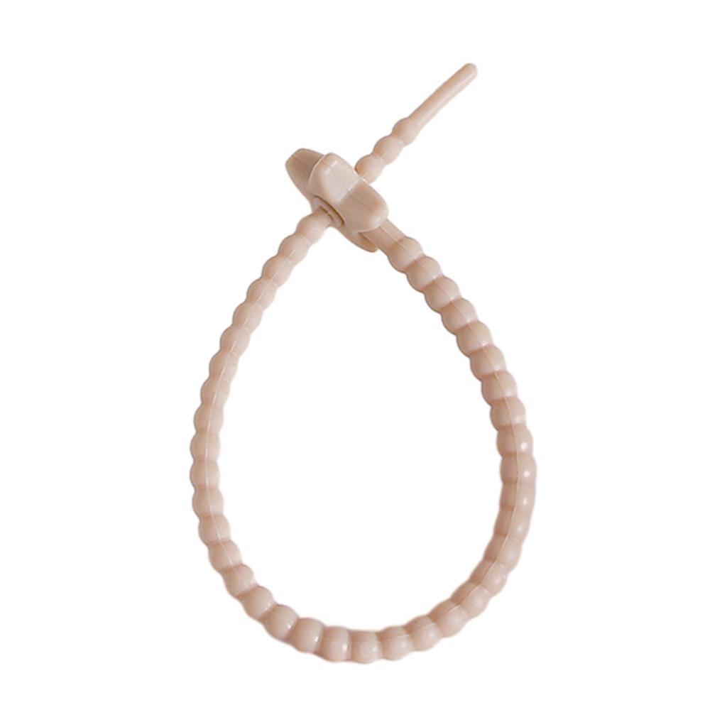 22cm Candy-Colored Stars Silicone Rope Data Line Binding Tape DIY Jewelry Key Chain Accessories Dress Tags Rope