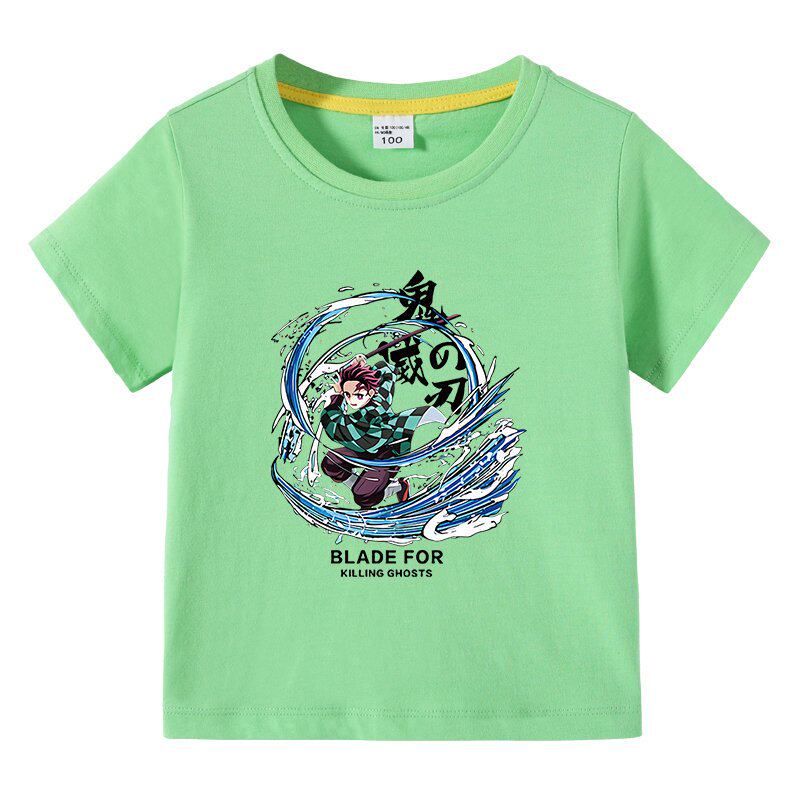 

New Ghost Killing Blade New Surrounding Noyilang You Douzi Tan Zhilang Anime Cotton Cartoon Printed Tshirts for Unisex and Women 3XL