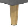 Storage Ottoman Dark Grey 60 x 60 x 45 cm Velvet