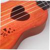 SEWACC Ukulele Plastic Mini Ukulele Mini Guitar for Children Acoustic Guitar 4 String Guitar Beginner Guitar Children Musical Instrument Playable Easy